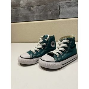 Converse Chuck Taylor All Star Green‎ High Top Todler Sneakers Size 6